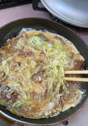 残り物で簡単かつ丼-レシピのメイン写真