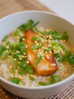 お茶漬け風アジアン粥-レシピのメイン写真