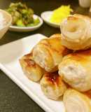 【ドキドキ】6種の豚ロース巻物焼き
