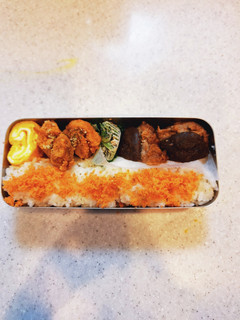 高校生弁当覚え書き273椎茸肉詰め唐揚げ-レシピのメイン写真