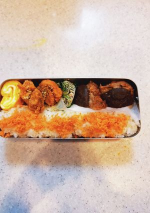 高校生弁当覚え書き273椎茸肉詰め唐揚げ-レシピのメイン写真