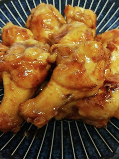 鳥手羽元のにんにくバター醤油焼き-レシピのメイン写真