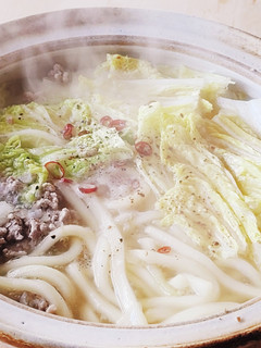 食材3つ★節約100円以下★白菜鍋うどん-レシピのメイン写真
