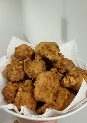鶏むね肉の唐揚げ-レシピのメイン写真