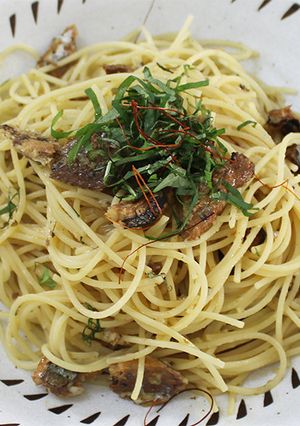 さんまの缶詰でお手軽パスタ-レシピのメイン写真