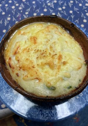 エビとほうれん草のグラタン-レシピのメイン写真