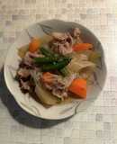 ヤーコンで作る肉じゃがならぬ肉ヤーコン！