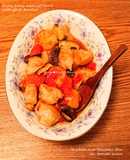 鶏と椎茸の生トマト炒め❤トロトロソースで