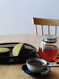 クラフト紅茶★米粉の抹茶どら焼き★和紅茶-レシピのメイン写真