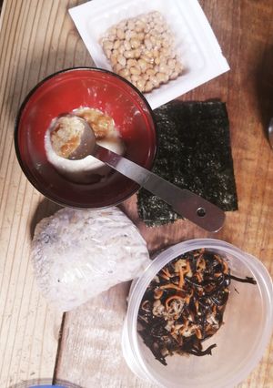 玄米！味噌汁！副菜！魚-レシピのメイン写真