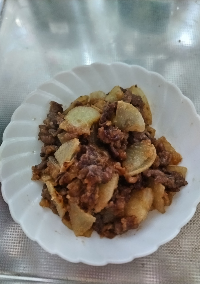 三浦市産大根と牛肉のオイスターソース炒め-レシピのメイン写真