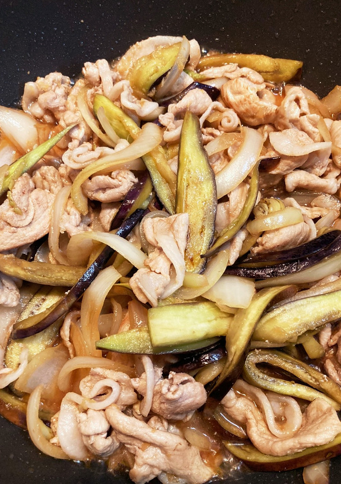 ナスと豚肉の生姜焼き-レシピのメイン写真