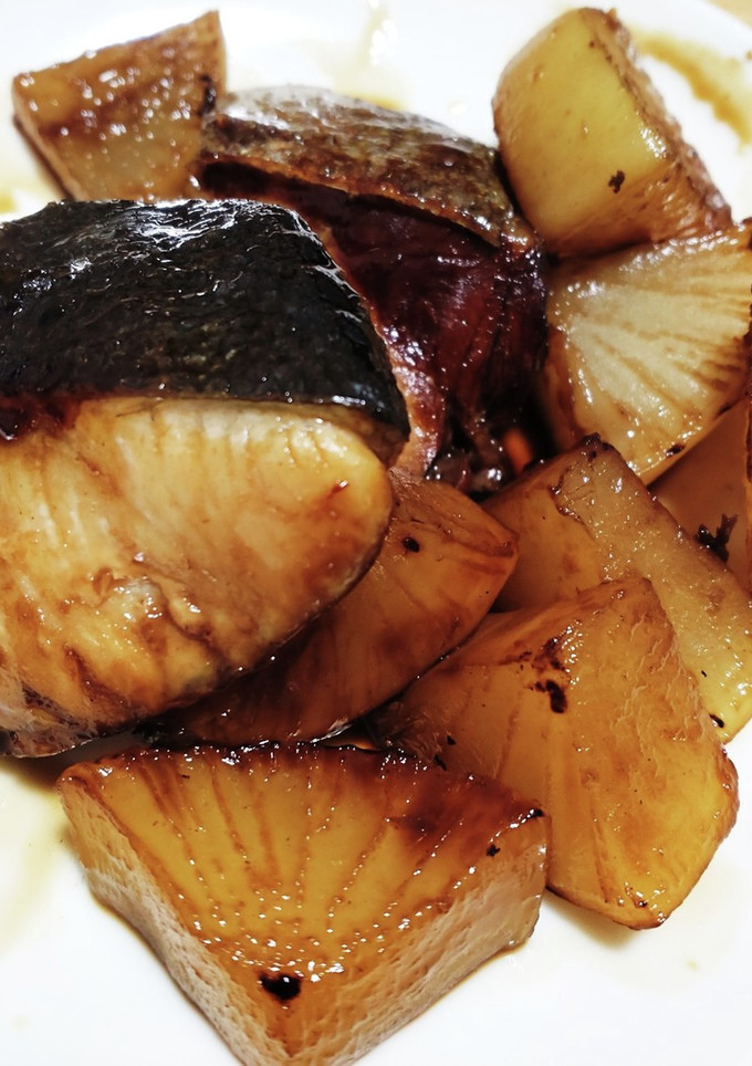 ブリと大根の照り焼き風炒め-レシピのメイン写真