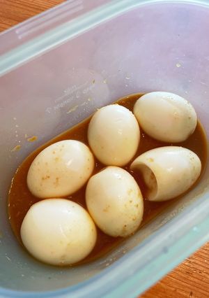 味玉（味噌ベースのラーメン向き）-レシピのメイン写真