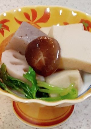 高野豆腐のもどし方☆ 高野豆腐煮物-レシピのメイン写真