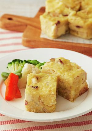 簡単さつまいも豆腐蒸しパン-レシピのメイン写真
