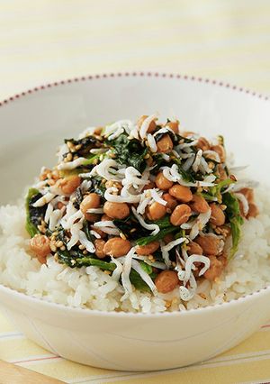 朝から栄養満点！具沢山お手軽納豆丼-レシピのメイン写真