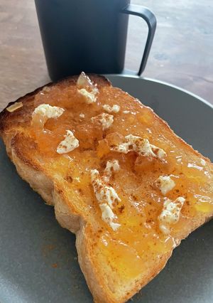 林檎クリームチーズシナモントースト-レシピのメイン写真
