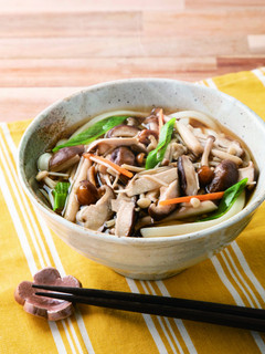 きのこたっぷりあんかけうどん-レシピのメイン写真