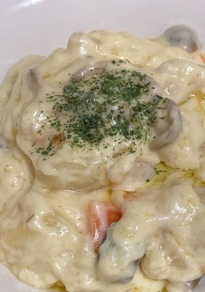 ワンパンでチーズグラタン-レシピのメイン写真