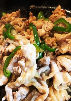 豚肉とピーマンの豆板醤炒め-レシピのメイン写真