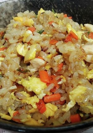 シンプルな塩炒飯-レシピのメイン写真