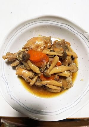 鳥手羽元のほろほろ煮-レシピのメイン写真