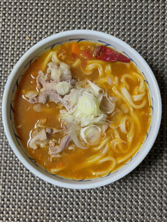 日本風キーマカレーうどん qqzz-レシピのメイン写真