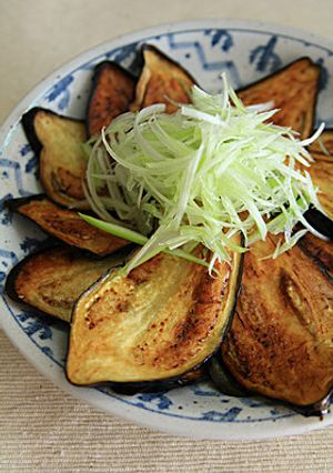 香ばしナスのネギぽん酢がけ-レシピのメイン写真