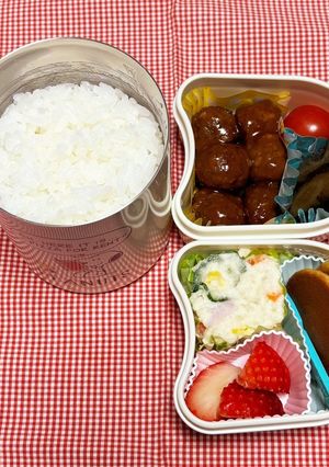 中学生のお弁当　2024.1.6-レシピのメイン写真