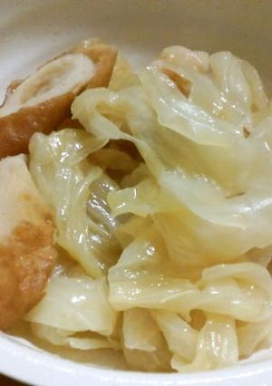 うまい!簡単!キャベツとちくわの煮物-レシピのメイン写真