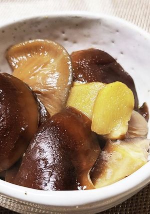 しいたけの甘辛生姜煮-レシピのメイン写真