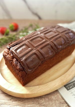 卵なし！米粉の板チョコパウンドケーキ-レシピのメイン写真