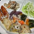 シャウエッセンと野菜のレモンジャコソース