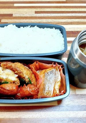 高校生男子お弁当24年2月7日-レシピのメイン写真