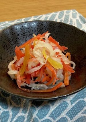 金時にんじんの紅白なます-レシピのメイン写真