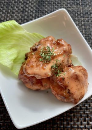 鶏唐揚げのスパイシーソース和え-レシピのメイン写真
