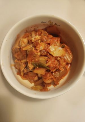 ≪韓国風≫ 豚肉とキムチの炒め-レシピのメイン写真