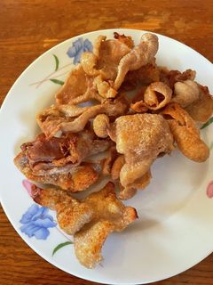 鶏皮パリパリ揚げ-レシピのメイン写真