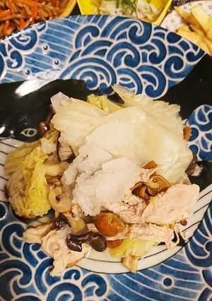 白菜とキノコみぞれのせ-レシピのメイン写真