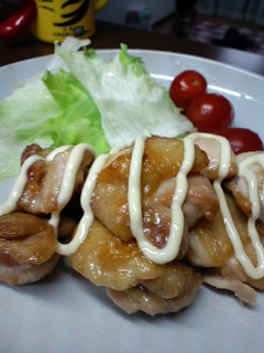 焼いて絡めるだけ☆テリマヨチキン-レシピのメイン写真