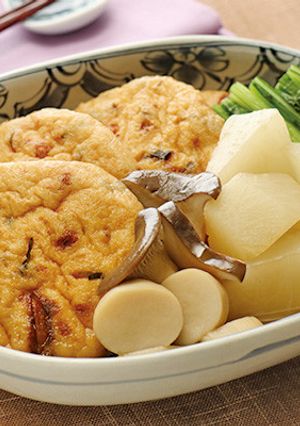 かぶとがんもどきの煮物-レシピのメイン写真