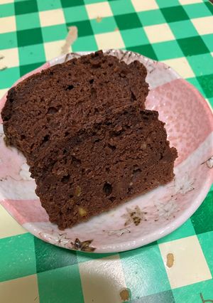 節約パウンドケーキバレンタインver-レシピのメイン写真