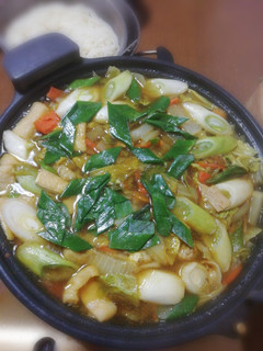 お蕎麦屋さん風の和風カレー鍋-レシピのメイン写真