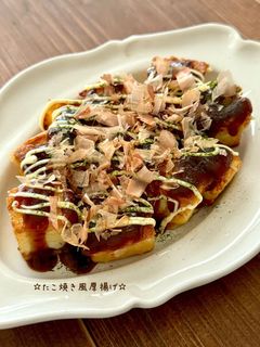 ☆たこ焼き風厚揚げ☆-レシピのメイン写真