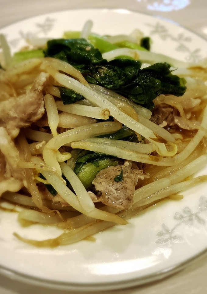 豚こまともやしの蒸しポン酢あえ-レシピのメイン写真