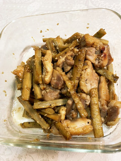 鶏肉と牛蒡のきんぴら-レシピのメイン写真