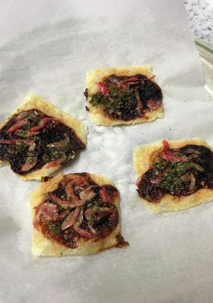簡単お好み焼きせんべい-レシピのメイン写真