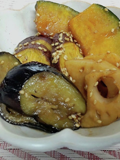 焼き野菜の甘辛たれ-レシピのメイン写真