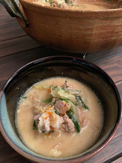 野菜沢山!豚骨鍋-レシピのメイン写真